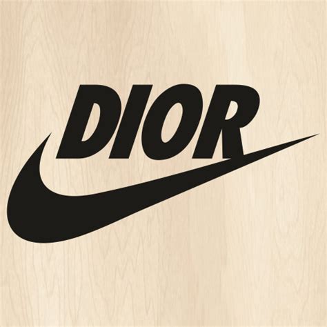 dior nike svg